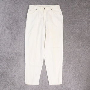 VTG Levi's 900 Series 32x30 Light Wash Relaxed Fit Tapered White Denim Jeans